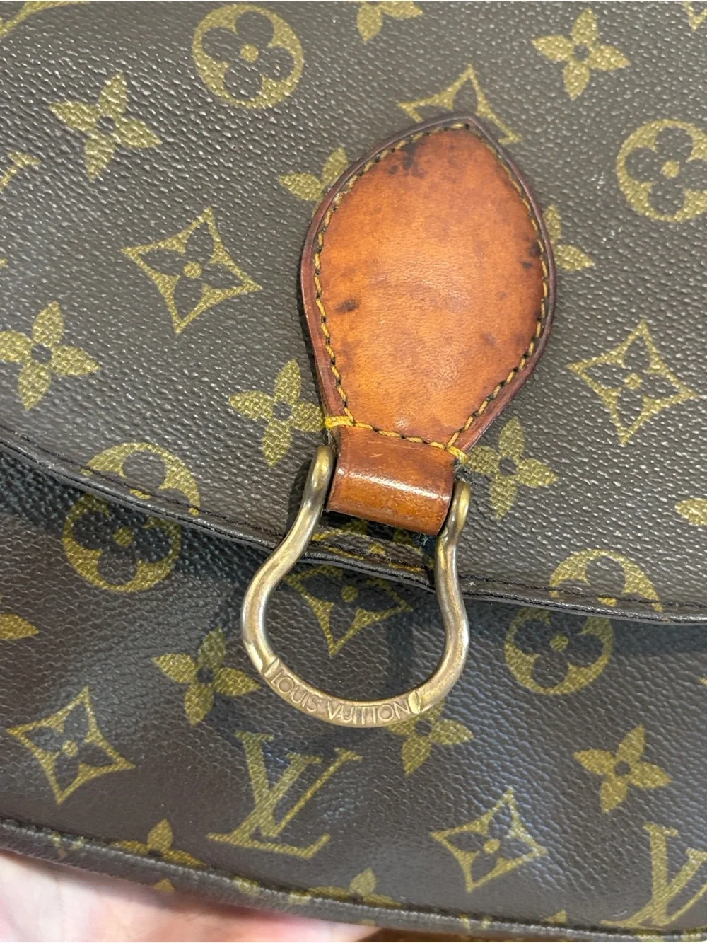 Louis Vuitton Saint Cloud GM Brown Monogram Crossbody Bag - Picture 7 of 13